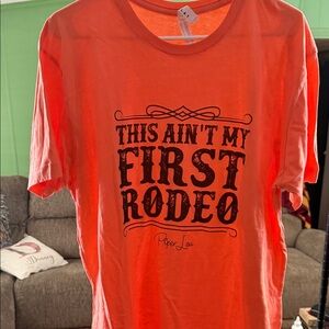 Piper Lou Orange Graphic Women's Tee